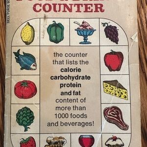 Vintage Food Value Counter Book